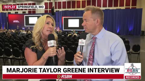 WATCH: Congresswoman Marjorie Taylor Greene Interview at Moment of Truth Summit 8/21/2022