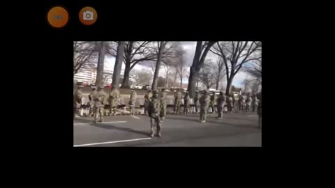 Military turn their back on Biden. Los militares le dan la espalda a Biden
