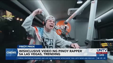 ‘PANALO’- Wishclusive performance ng Pinoy pride Fil-Am rapper, trending