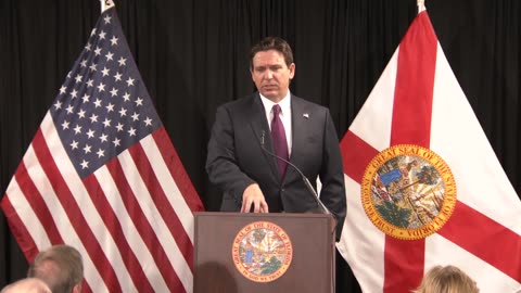 Governor DeSantis Speaks at the Freedom Institute of Collier County