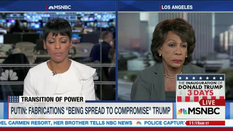 Rep. Maxine Waters: Putin & Trump Obviously Defending Each Other