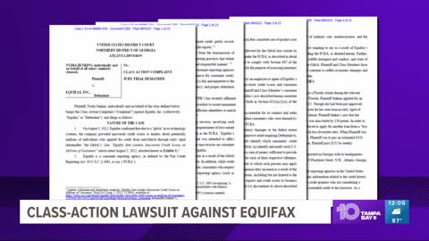 Florida woman suing Equifax after inaccurate report