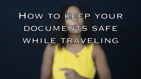 How to keep your passport safe while traveling