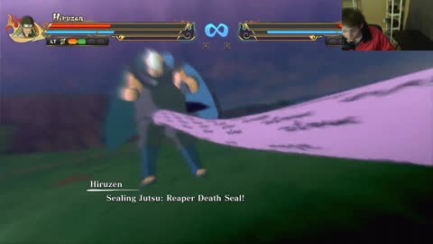The Third Hokage VS Boro In A Naruto x Boruto Ultimate Ninja Storm Connections Battle