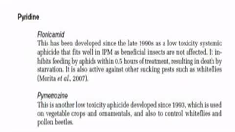 Insecticide History