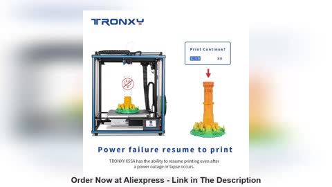 ☄️ Tronxy New Upgraded X5SA 24V DIY 3D Printer Kit CoreXY Metal Build Plate 330*330mm Heat table 3d