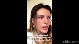 Bella Thornton crying about Whoopi Goldberg's lecture
