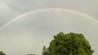 Beautiful Rainbow over the Florida Horizon