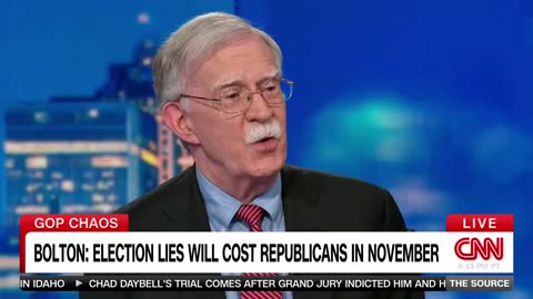 John Bolton is voting for Dick Cheney - not parody