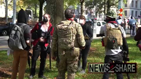 ANTIFA "just an idea" but armed and organized in the street