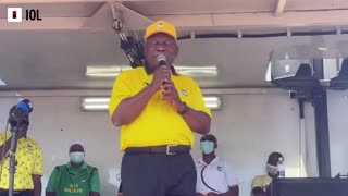 Ramaphosa on the campaign trail in Tshwane