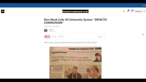 Elon Musk Calls US University System DEFACTO COMMUNISM