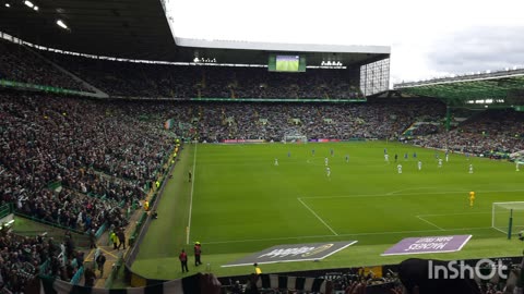 Celtic 3 - 1 St Johnstone | Celtic fans sing You'll Never Walk Alone with BSL Kids | 16/3/24