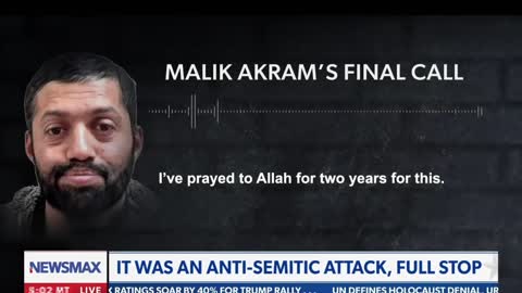 Texas Synagogue Terrorist's Phone Call to His Brother