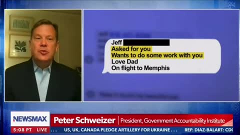 Peter Schweizer: New Biden messages reveal his participation in Hunters business dealings.