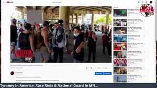 Tyranny In America & Authoritarian National Guard On The Streets Of Minneapolis