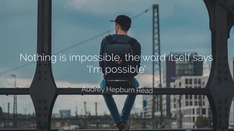 Nothing is Impossible x