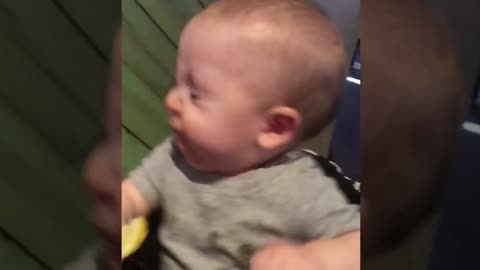 When Babies First Eat Lemon....(part 1)