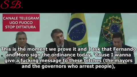 Wow! potężne słowa z Bolsonaro Chce uzbroić ludność, aby globaliści nie mogli ich zniewolić.