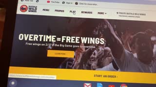How to navigate Buffalo Wild Wings Website by B&D Product & Food Review