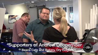 Supporters of Andrew Cooperrider