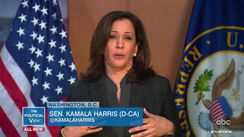 Kamala Harris has A Cute Tea Time With Daytime Trainwreck To Discuss Defunding The Police