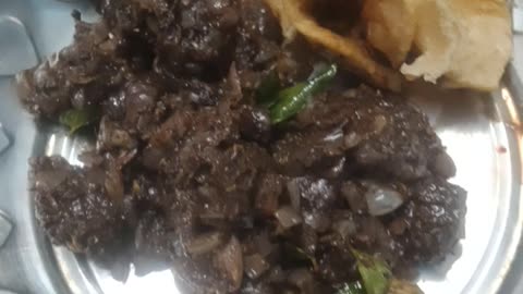 Tasty and healthy goat spleen fry 💥 hemoglobin increase food. Receipe 💥