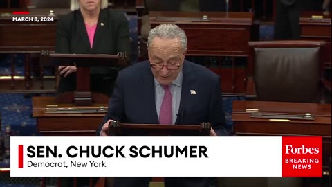 BREAKING NEWS- Chuck Schumer Announces 'Bipartisan Agreement' On Six Government Funding Bills