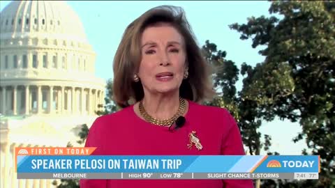 Pelosi must not realize China is a communist dictatorship, not a democracy