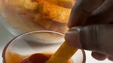 Fries simple way to make at home! #fries #streetfood #homemade #shorts #viral #youtubeshorts #trend