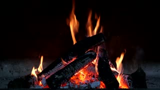 Fireplace At Desert