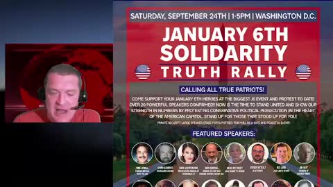 January 6th Solidarity Truth Rally Press Conference Washington DC
