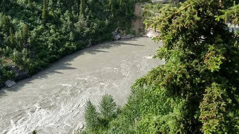 A peek at the nenana river.