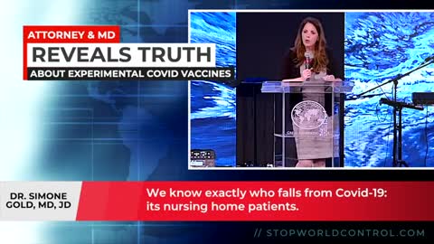 Dr. Simone Gold exposes truth about experimental COVID vaccine - WATCH