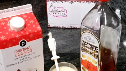 Christmas eggnog cheer