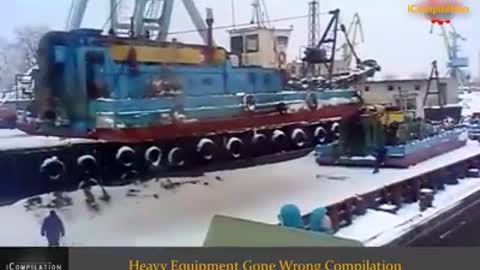 Heavy equipment gone wrong compilation