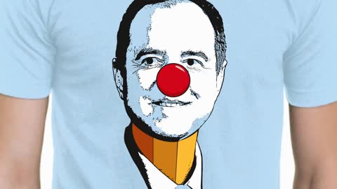 Pencil-Neck Adam Schiff Tee