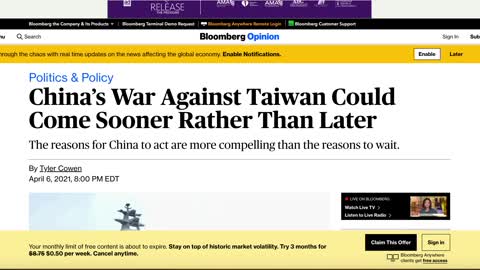 China Taiwan Potential Military Conflict