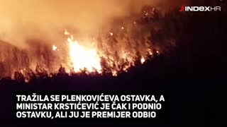 Godinu dana od velikog požara u Dalmaciji