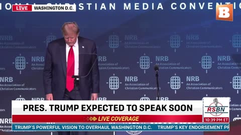 LIVE: Donald Trump Speaking at the National Religious Broadcasters Convention...