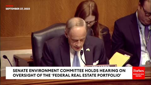 Tom Carper Leads Senate Environment Committee Hearing On Federal Real Estate Portfolio Oversight