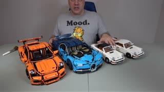 Review of Lego 10295 Porsche 911 Set Both Versions