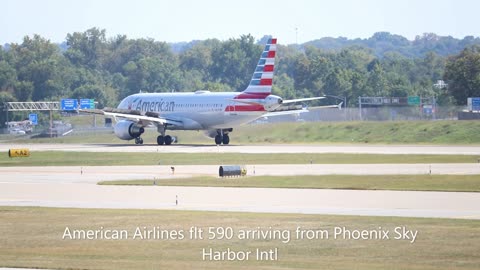 Afternoon plane spotting at St. Louis Lambert Intl September 25, 2020