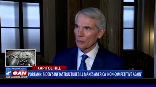 Sen. Portman: Biden's infrastructure bill makes America 'non-competitive again'