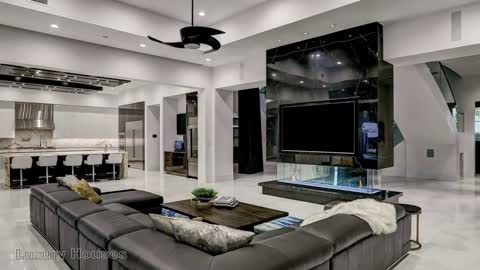 Resort-style contemporary residence with cutting-edge technology in Houston USA