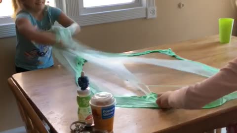 Huge Slime bubble video!!