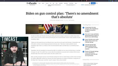 Biden Announces New Gun Control Measures, Body Cam Footage Shows Cops SHOOTING Innocent Armed Man