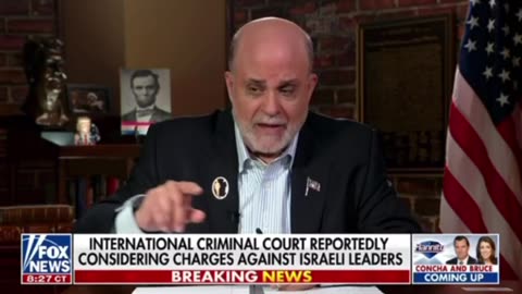 Mark Levin Donald Trump had his foot on the throat of this regime