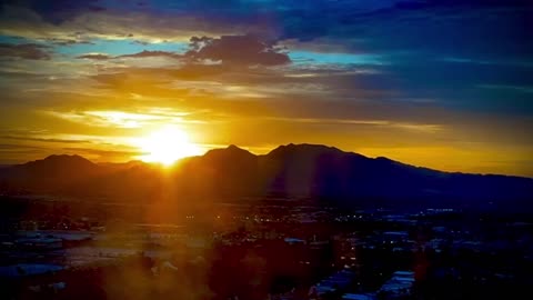 Time Lapse of Vegas sunrise for RAV