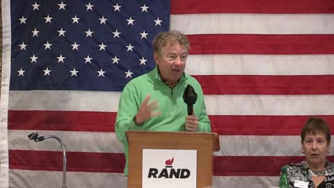 Senator Rand Paul Speaking Event in California
